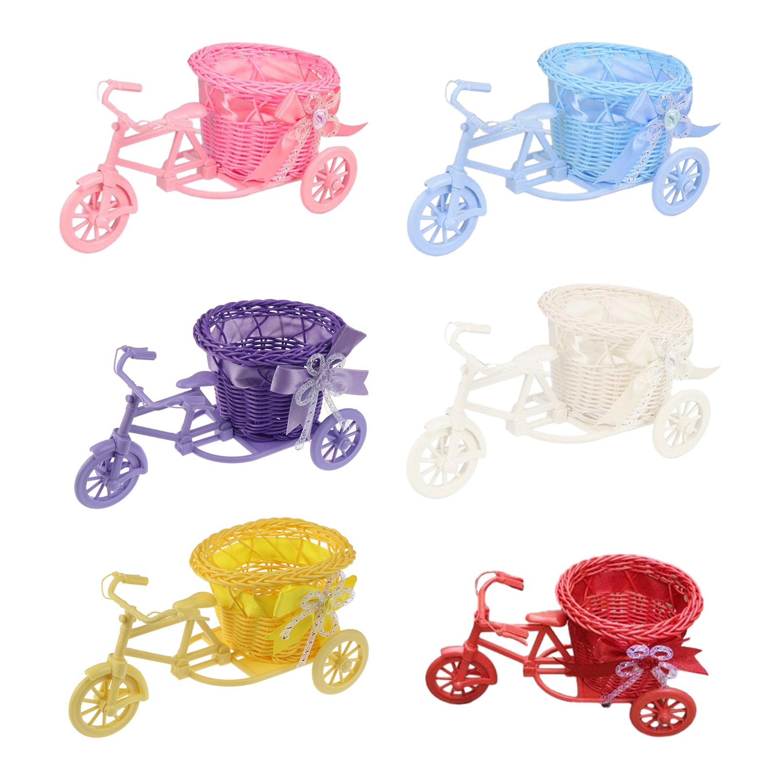 Bicycle Artificial Flower Bask - Florist Supply Vases recension och pris