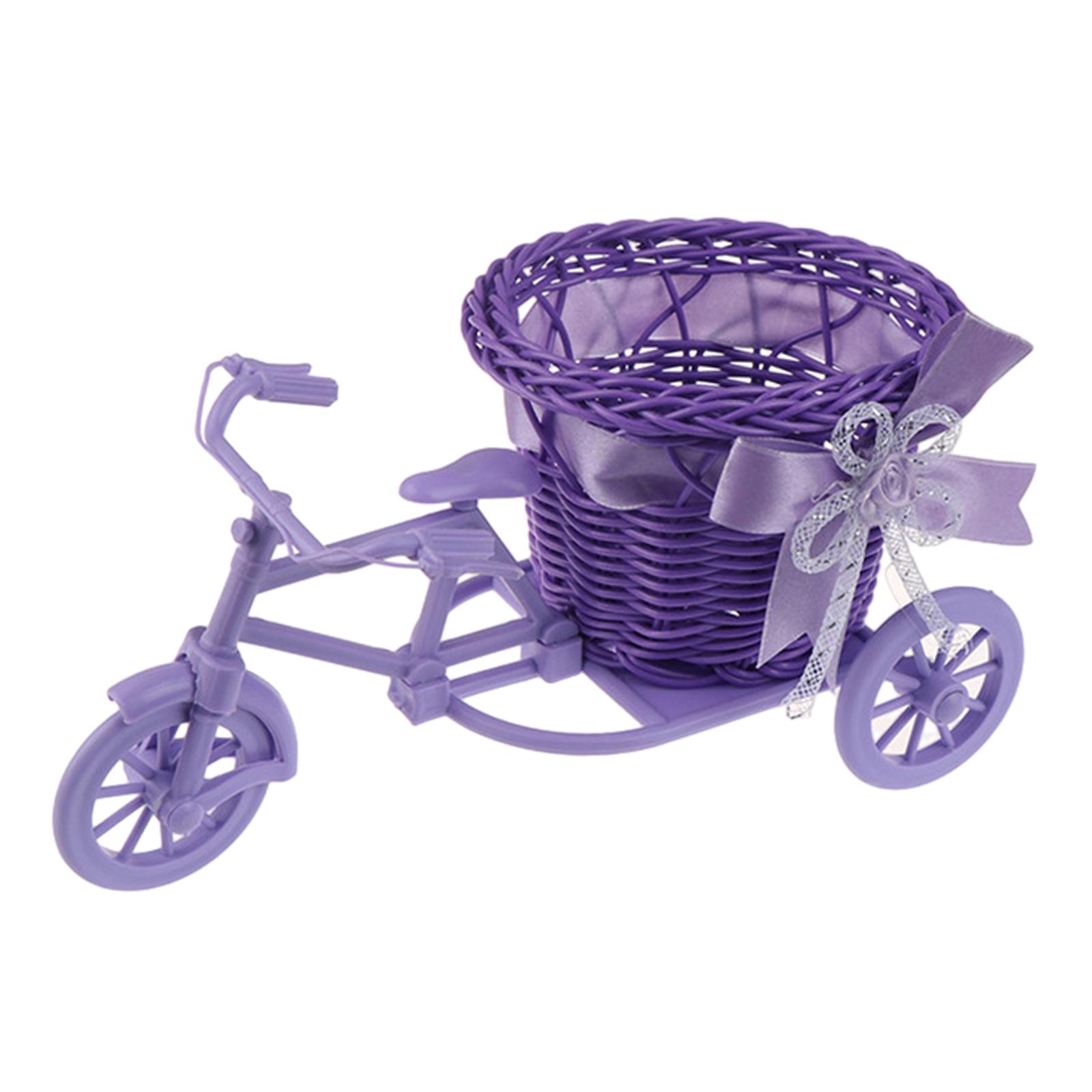 Bicycle Artificial Flower Bask - Florist Supply Vases recension och pris