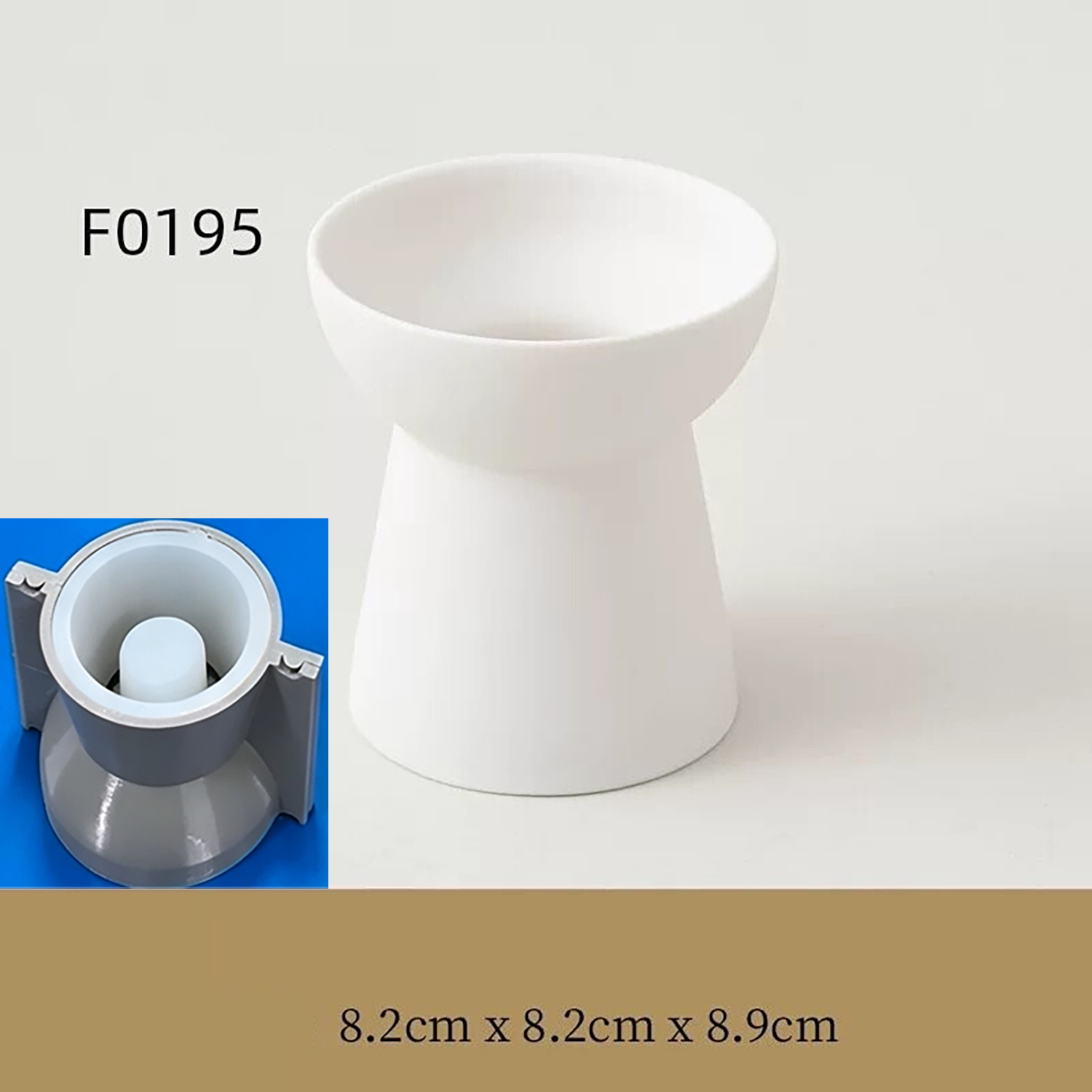 Handmade Silicone Mold Plaster - Florist Supply Vases recension och pris