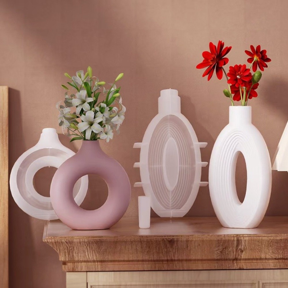 Oval Stripe Silicone Vase Mold - Florist Supply Vases recension och pris