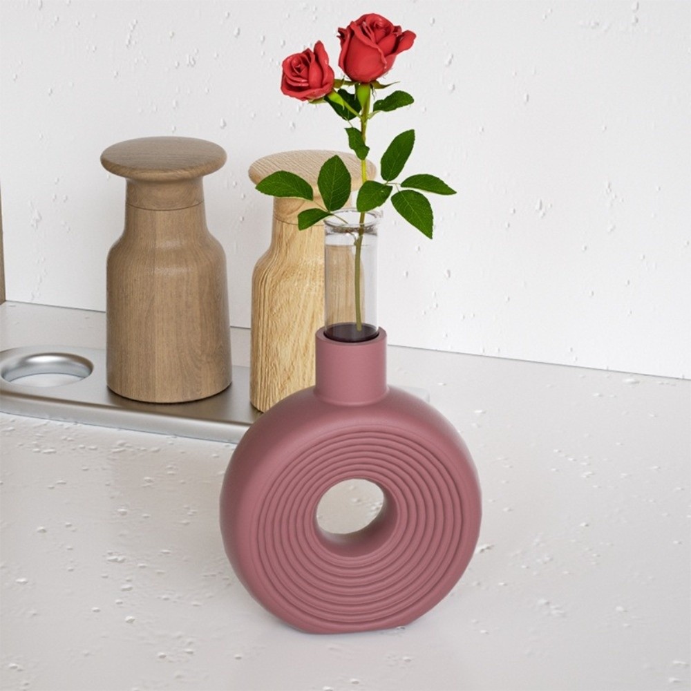 Oval Stripe Silicone Vase Mold - Florist Supply Vases recension och pris