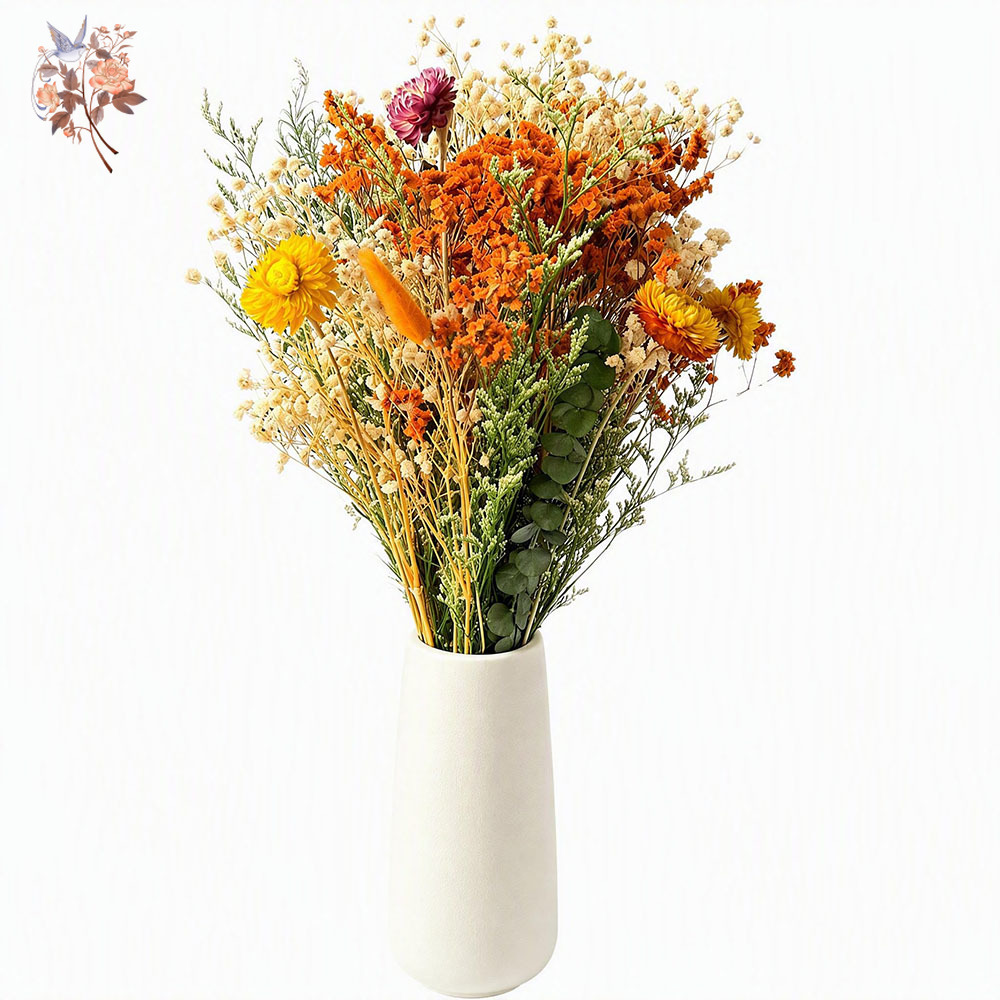 Autumn Dried Flowers Bouquet N - Eucalyptus Preserved recension och pris